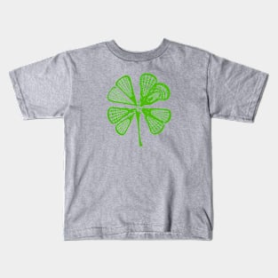 Four Lax Clover (Single Side) Kids T-Shirt